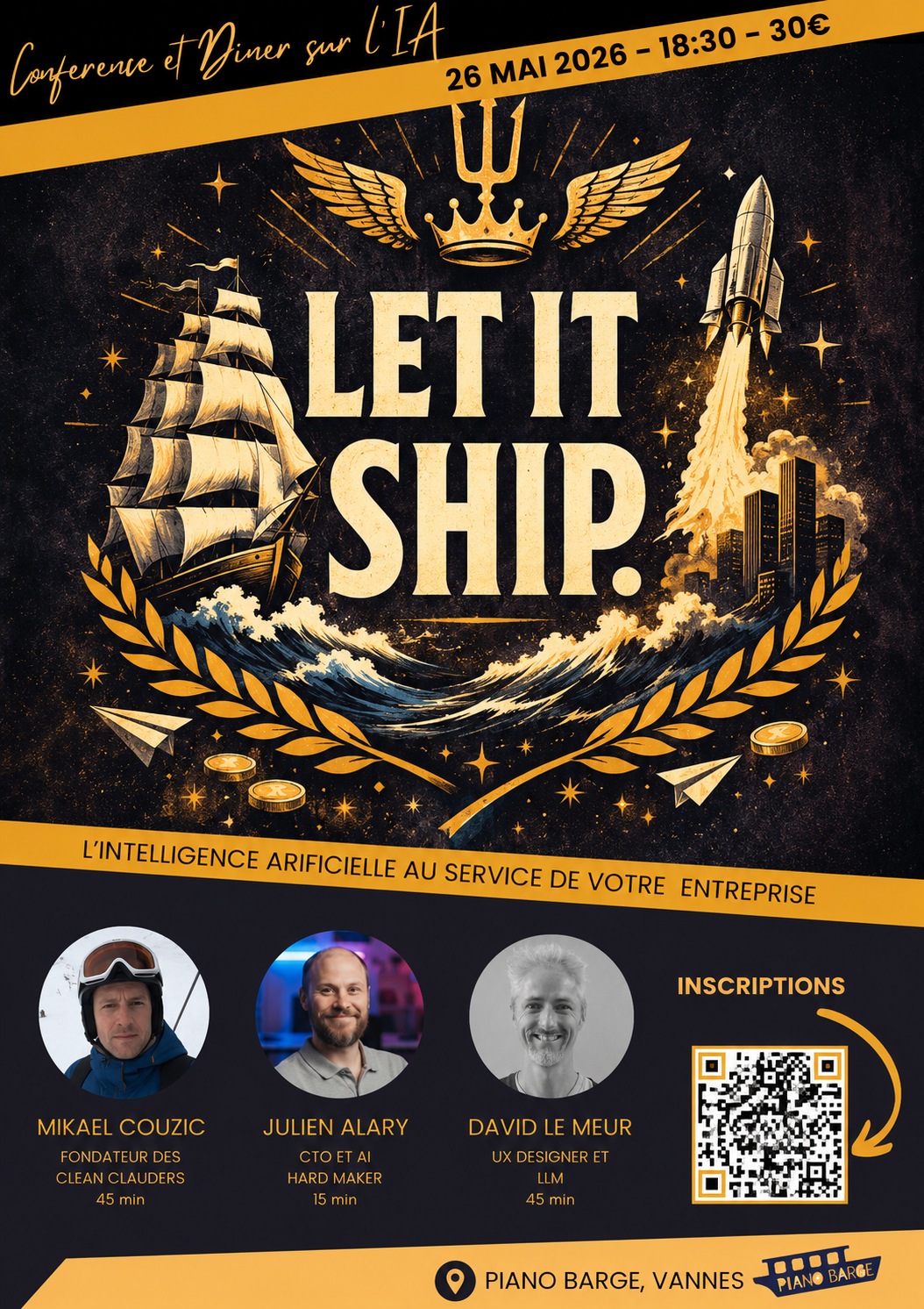 Affiche — Let it Ship Vannes #3